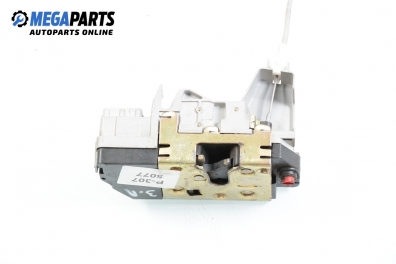 Schloss for Peugeot 307 1.6 HDi, 109 hp, combi, 2004, position: links, rückseite