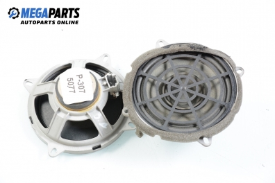 Loudspeakers for Peugeot 307 1.6 HDi, 109 hp, station wagon, 2004, position: rear