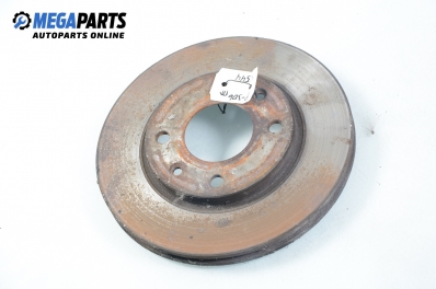 Brake disc for Peugeot 306 1.9 D, 68 hp, hatchback, 5 doors, 1995, position: front