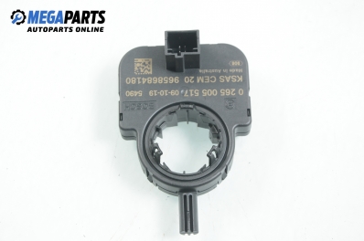 Steering wheel sensor for Citroen C4 Picasso 1.6 HDi, 109 hp automatic, 2009 № 9658684180