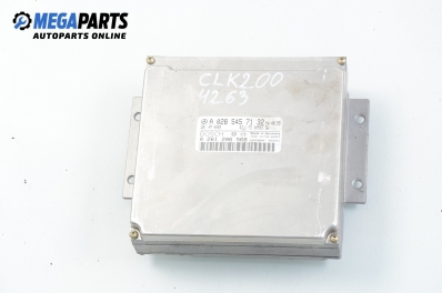 ECU for Mercedes-Benz CLK-Class 208 (C/A) 2.0, 136 hp, coupe, 2000 № Bosch 0 261 206 568