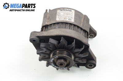 Alternator for Nissan Primera (P10) 1.6 16V, 106 hp, sedan, 1993 № A127-67