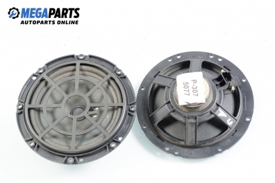 Loudspeakers for Peugeot 307 1.6 HDi, 109 hp, station wagon, 2004, position: front