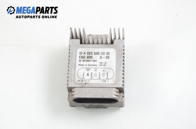 Releu ventilator radiator pentru Mercedes-Benz E-Class 210 (W/S) 2.0 Kompressor, 163 cp, sedan automat, 2001 № A 025 545 33 32