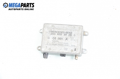 Mobile phone module for Mercedes-Benz S-Class W220 4.0 CDI, 250 hp automatic, 2000 № A 203 820 39 26