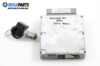 ECU incl. ignition key for Ford Mondeo 1.8 TD, 90 hp, station wagon, 2001 № 97BB-12A650-JC