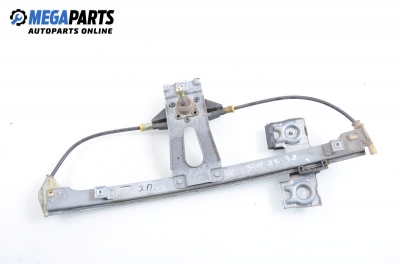 Macara geam cu acționare manuală pentru Volkswagen Golf III 1.8, 75 cp, combi, 1994, poziție: stânga - spate