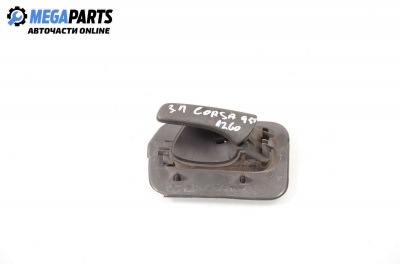 Inner handle for Opel Corsa B 1.2, 45 hp, hatchback, 1995, position: rear - left