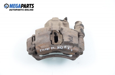 Caliper for Ford Escort 1.6, 90 hp, hatchback, 5 doors, 1994, position: front - left