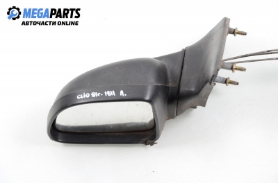 Oglindă pentru Renault Clio 1.4, 80 cp, 3 uși automat, 1991, poziție: stânga