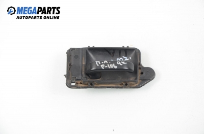 Inner handle for Peugeot 106 1.1, 54 hp, 5 doors, 1997, position: front - left