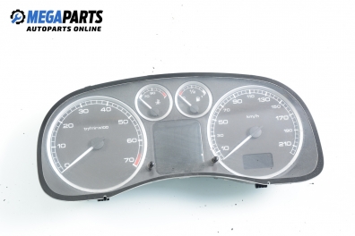 Instrument cluster for Peugeot 307 1.6 16V, 109 hp, hatchback, 5 doors, 2002