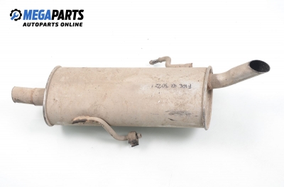 Muffler for Peugeot 106 1.1, 54 hp, 1997