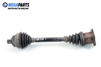 Driveshaft for Volkswagen Phaeton 3.2, 241 hp automatic, 2003, position: left