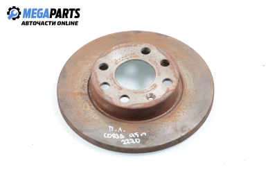 brake disc for Opel Corsa B 1.2, 45 hp, 3 doors, 1995, position: front