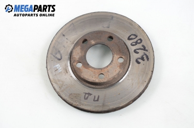 Brake disc for Volkswagen Passat 1.9 TDI 4motion, 110 hp, station wagon, 1998, position: front