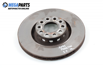 brake disc for Volkswagen Phaeton 3.2, 241 hp automatic, 2003, position: rear