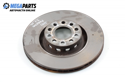 brake disc for Volkswagen Phaeton 3.2, 241 hp automatic, 2003, position: rear