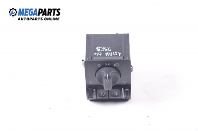 Lights switch for Opel Astra G 2.0 DI, 82 hp, station wagon, 2001