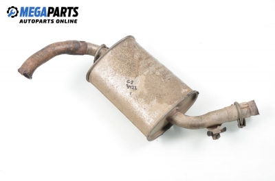 Muffler for Volkswagen Golf II 1.6, 70 hp, 1991