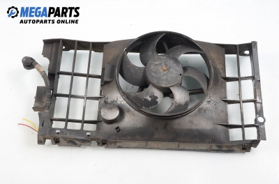 Radiator fan for Peugeot 306 1.8, 101 hp, hatchback, 5 doors, 1994