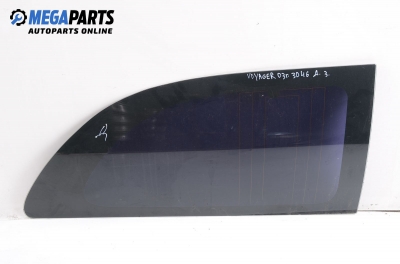 Vent window for Chrysler Grand Voyager 2.5 CRD, 141 hp, 2003, position: rear - right