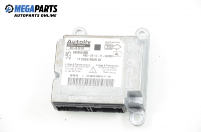 Airbag module for Peugeot 607 2.7 HDi, 204 hp automatic, 2006 № 9659531880