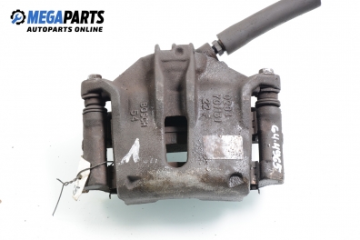 Etrier de frână for Citroen C4 1.4 16V, 88 hp, coupe, 2008, position: stânga - fața