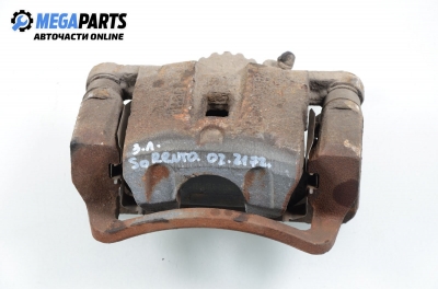 Caliper for Kia Sorento 2.5 CRDi, 140 hp automatic, 2003, position: rear - left