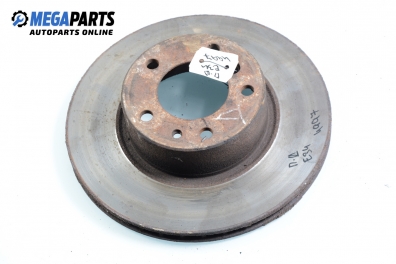 Brake disc for BMW 5 (E34) 2.5 TDS, 143 hp, station wagon, 1994, position: front