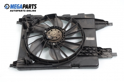 Radiator fan for Renault Megane 1.9 dCi, 120 hp, hatchback, 3 doors, 2003