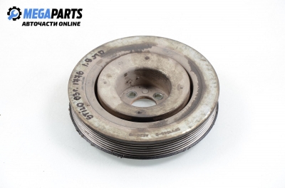 Damper pulley for Fiat Stilo 1.9 JTD, 80 hp, hatchback, 5 doors, 2003