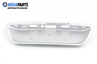 Licence plate holder for Mercedes-Benz C W203 2.7 CDI, 170 hp, sedan, 2001
