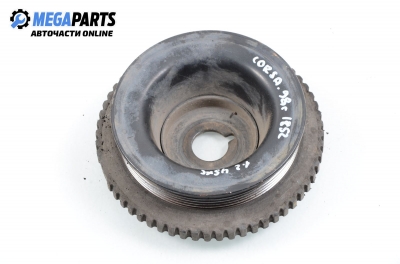 Belt pulley for Opel Corsa B 1.2, 45 hp, 3 doors, 1998