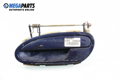 Mâner exterior pentru Opel Omega B 2.0 16V, 136 cp, sedan, 1996, poziție: stânga - spate
