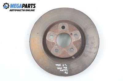 brake disc for Subaru Legacy 2.5, 156 hp, station wagon automatic, 1999, position: front