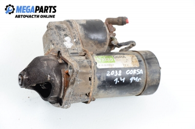 Starter for Opel Corsa B 1.4 16V, 90 hp, 3 doors, 1994 № Valeo D6RA