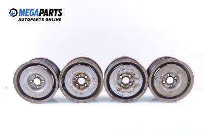 Steel wheels for Volkswagen Golf II (1983-1992) 13 inches, width 5.5 (The price is for the set)