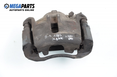 Caliper for Renault Scenic 1.9 dCi, 120 hp, 2004, position: front - left