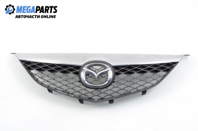 Grill for Mazda 6 2.0 DI, 136 hp, station wagon, 2002, position: front