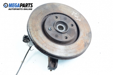 Knuckle hub for Peugeot 307 1.6 16V, 109 hp, hatchback, 5 doors, 2002, position: front - left