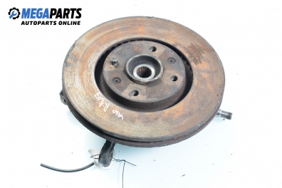 Knuckle hub for Peugeot 307 1.6 16V, 109 hp, hatchback, 5 doors, 2002, position: front - right