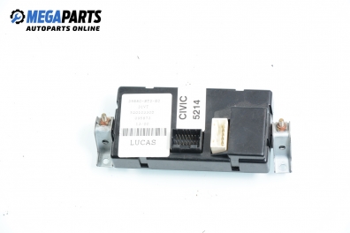 Central lock module for Honda Civic VI 1.4 16V, 90 hp, station wagon, 2000 № Lucas 39880-ST3-E0