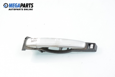 Outer handle for Peugeot 307 1.6 HDi, 109 hp, station wagon, 2004, position: front - right