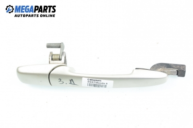 Outer handle for Mazda 6 2.0 DI, 121 hp, station wagon, 2002, position: rear - right