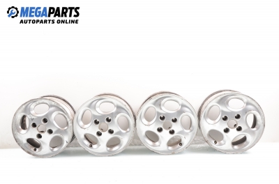 Alloy wheels for Peugeot 206 (1998-2006) 14 inches, width 5.5 (The price is for the set)