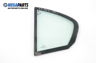 Door vent window for BMW 3 (E46) 2.0, 150 hp, sedan automatic, 1998, position: rear - left