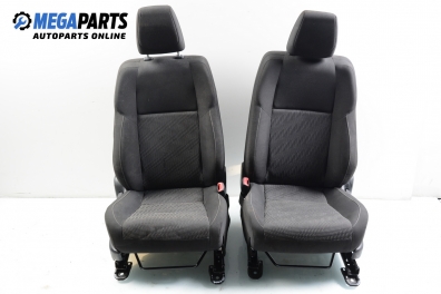 Seats set for Toyota Auris 1.8 Hybrid, 99 hp, hatchback, 5 doors automatic, 2014
