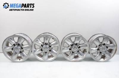 Alloy wheels for Nissan Terrano II (R20) (1993-2006)