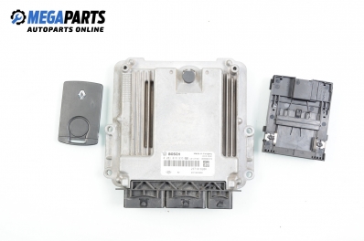 ECU incl. card and reader for Renault Laguna III 2.0 dCi, 150 hp, hatchback, 2012 № Bosch 0 281 018 933